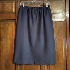 Navy Blue Skirt